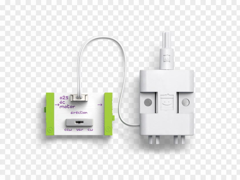 Force Motors LittleBits Adapter DC Motor Electronics Electric PNG