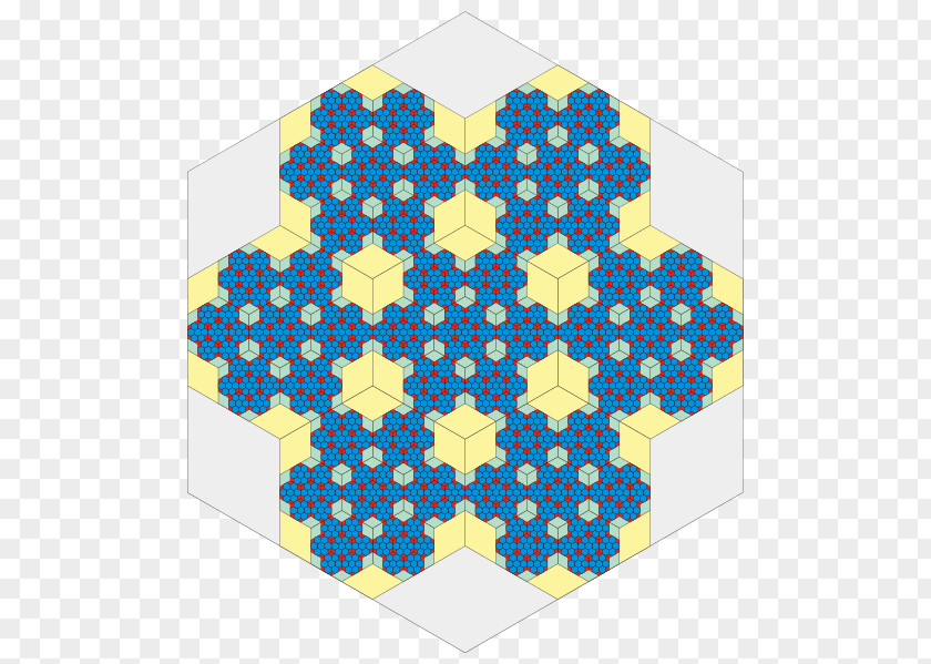Hexaflake Fractal Iteration Wiring Diagram PNG