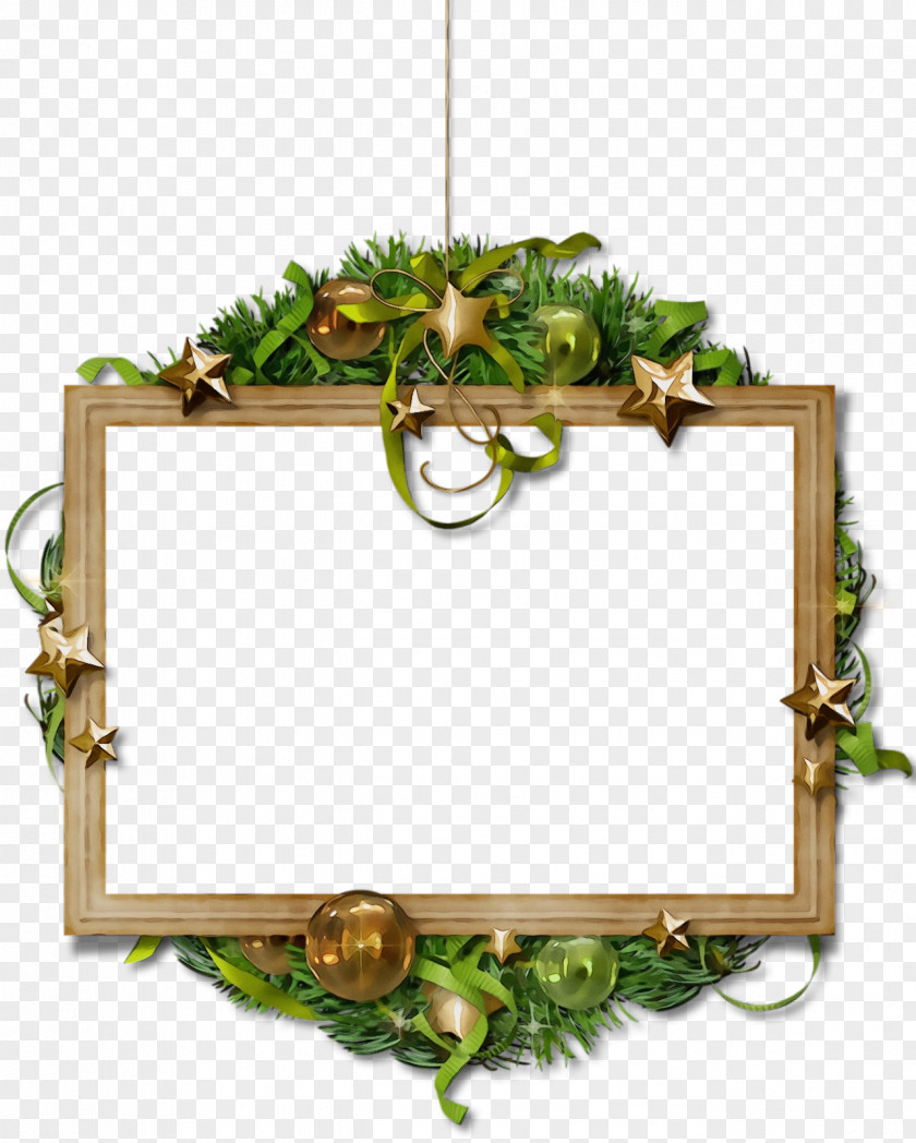 Rectangle Ornament Picture Frame PNG