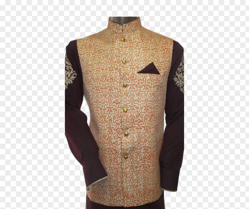 Sherwani Sleeve Neck PNG