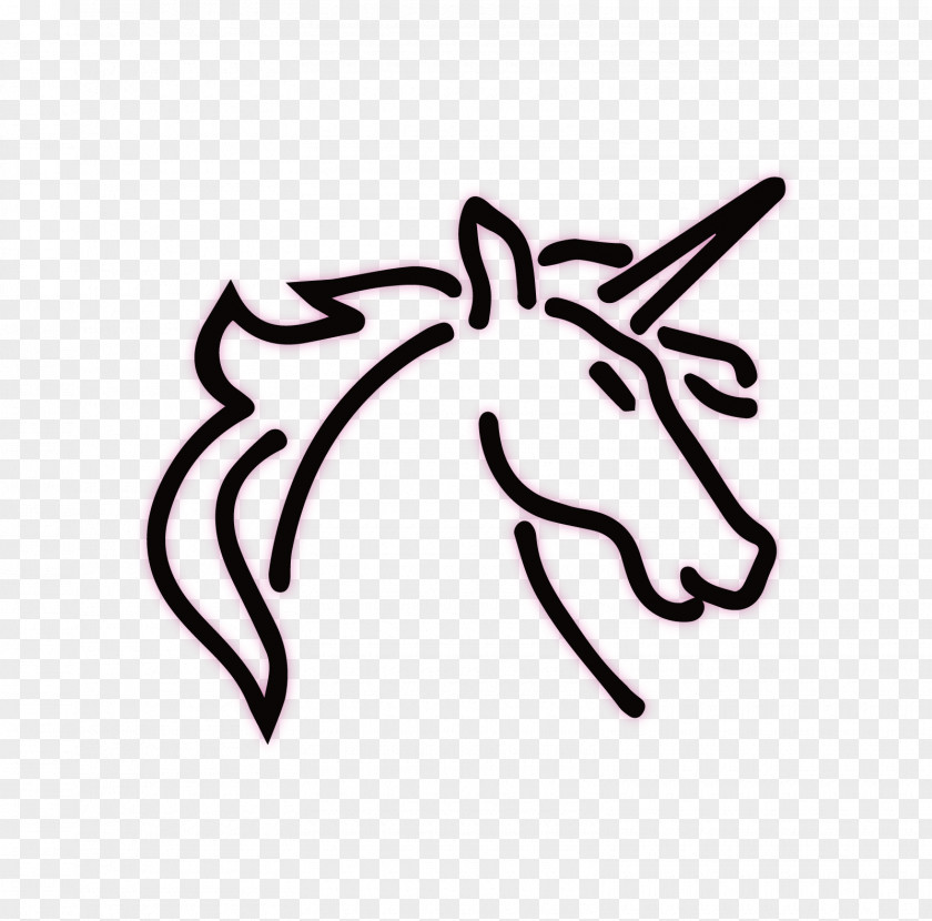 Unicorn Pool Line Clip Art Angle Product Character PNG