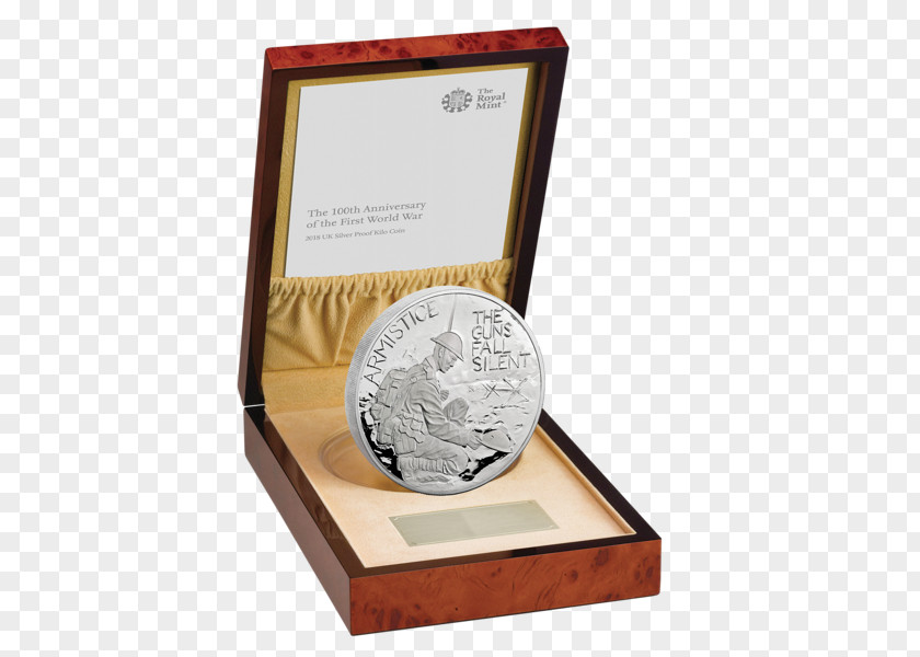 100 Anniversary Proof Coinage Royal Mint Silver Coin Bullion PNG