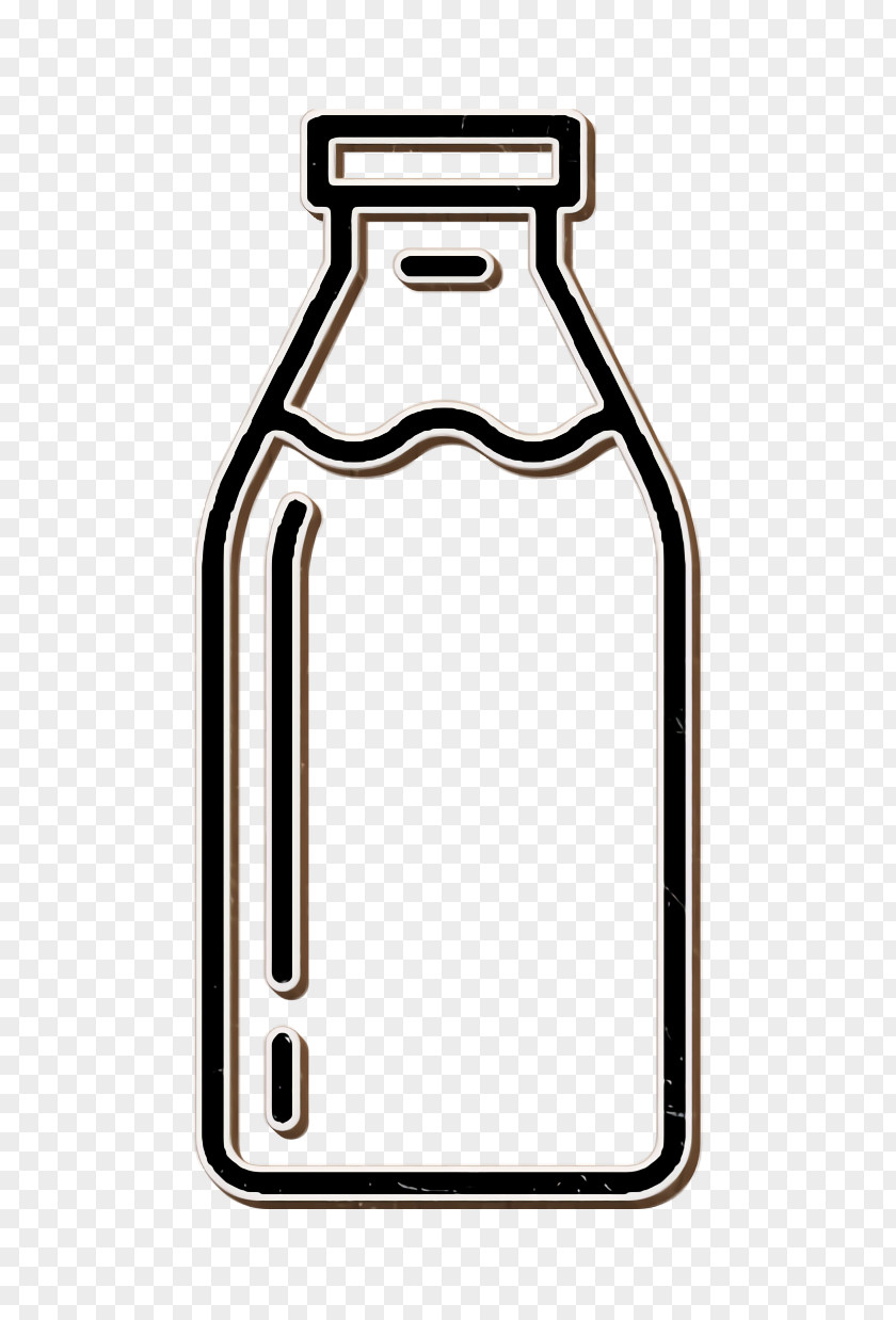 Bicycle Fork Coffee Shop Icon Milk Bottle PNG