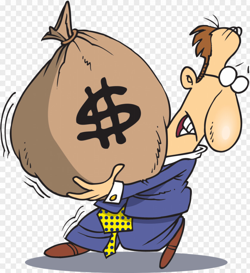 Money Bag Cartoon Drawing Clip Art PNG
