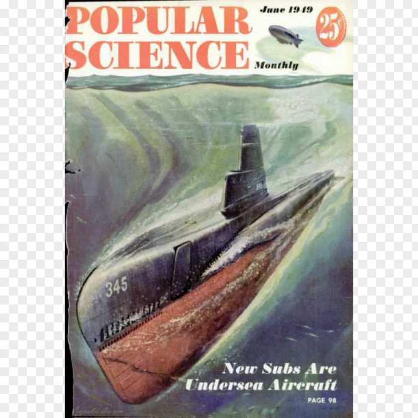 Popular Science Magazine Mechanics PNG