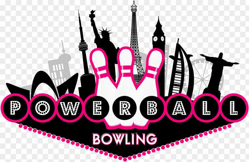 Power Ball Logo Pink M Brand Font PNG