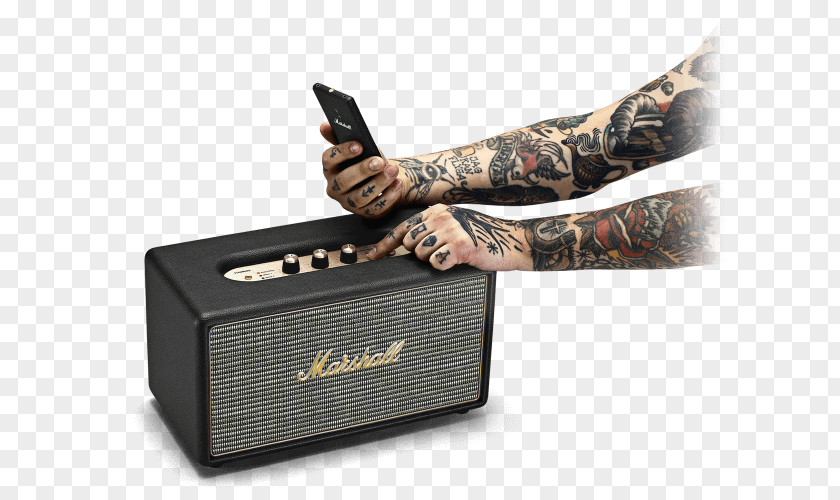 Rock Bass Grill Marshall Stanmore Loudspeaker Amplification Wireless Speaker Bluetooth PNG