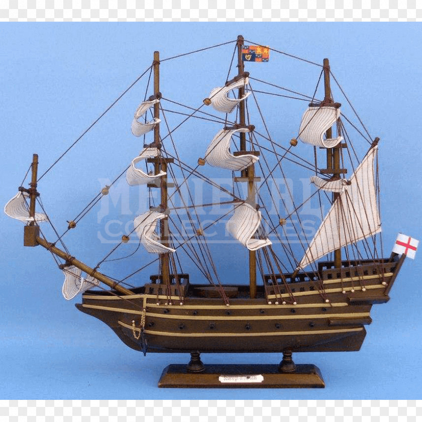 Ship Of The Line HMS Sovereign Seas Model Boat PNG