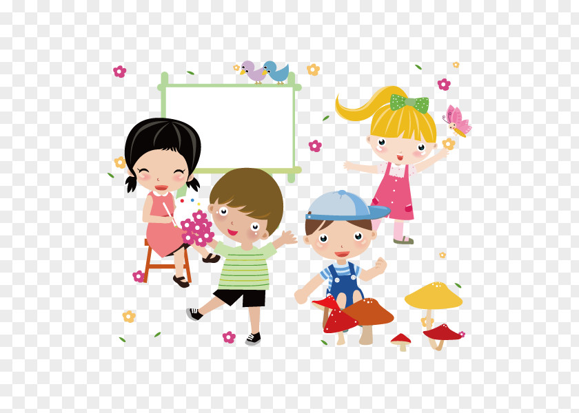 Illustrator Of Children Pre-school Playgroup Diploma Illustration PNG