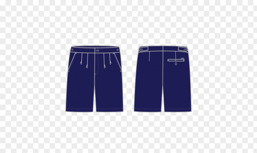 Raffles Institution Trunks Cobalt Blue Shorts PNG
