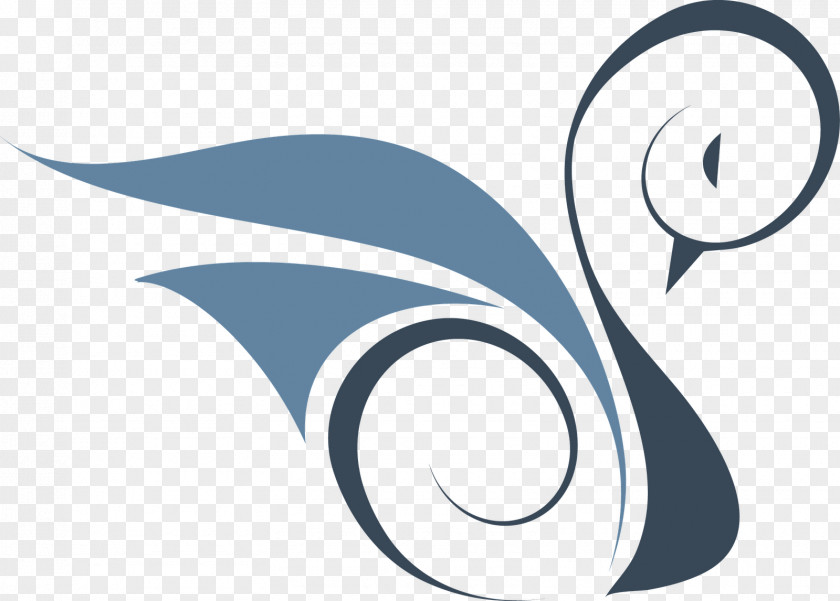 Swan Logo Graphic Design Font PNG