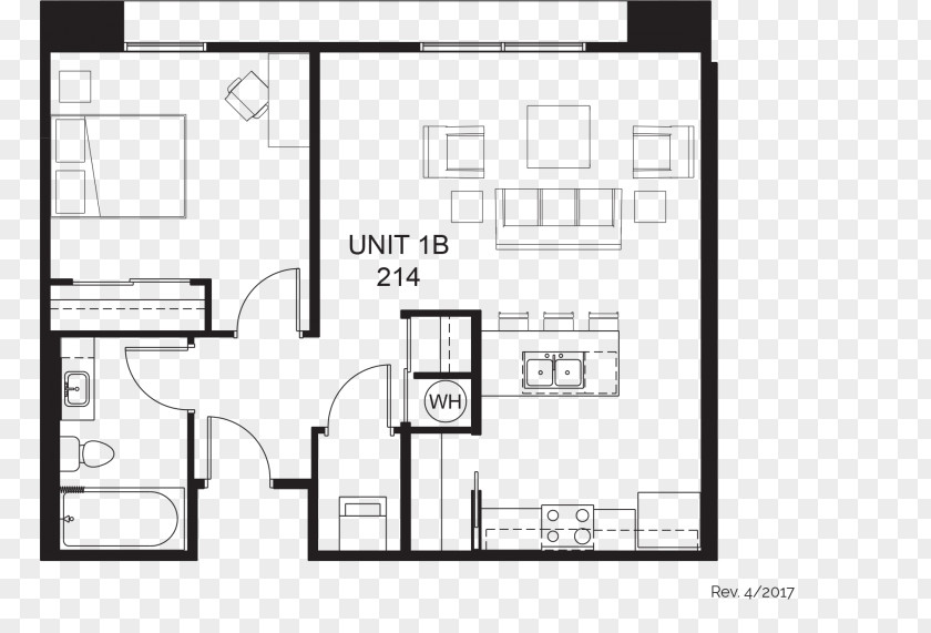 Apartment Floor Plan Bedroom Architecture PNG