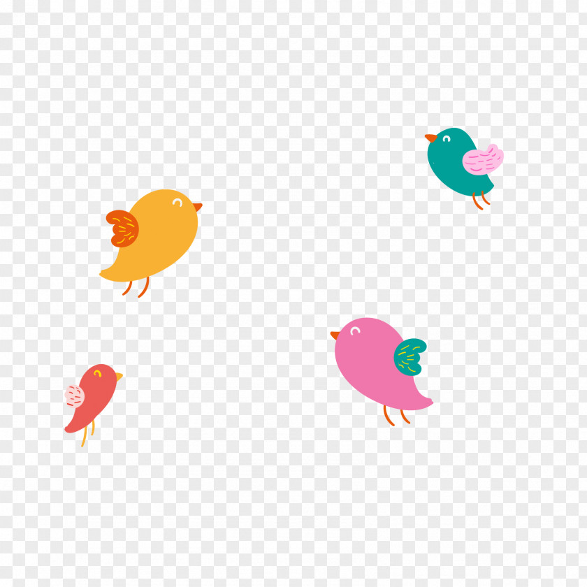Birdies Cartoon Vector Graphics Image Drawing Bird PNG