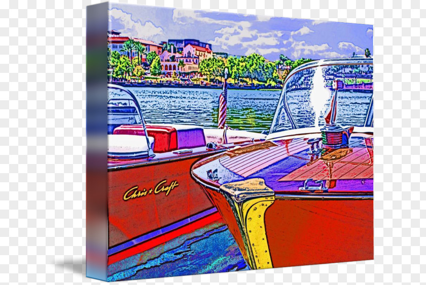 Boat Chris-Craft Boats Gallery Wrap PNG