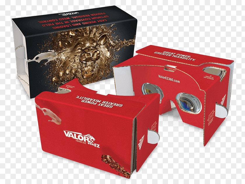 Box Google Cardboard Virtual Reality Carton PNG