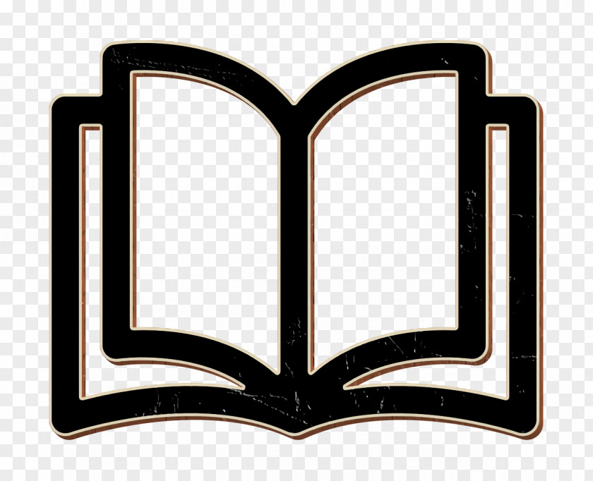 Buckle Symbol Open Book Icon Reader Scientifics Study PNG