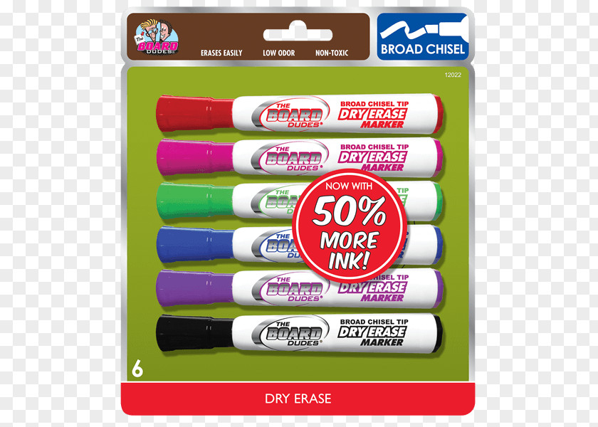 Dry Erase Marker Brand Magenta PNG