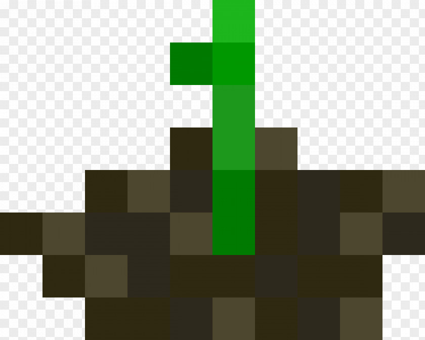 Grows Plant Pixel Art 8-bit Color PNG