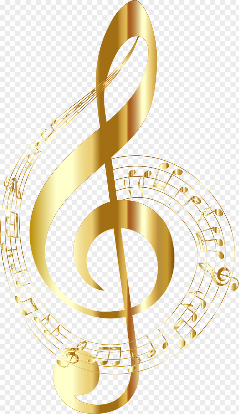 Musical Note Staff Clef Clip Art PNG