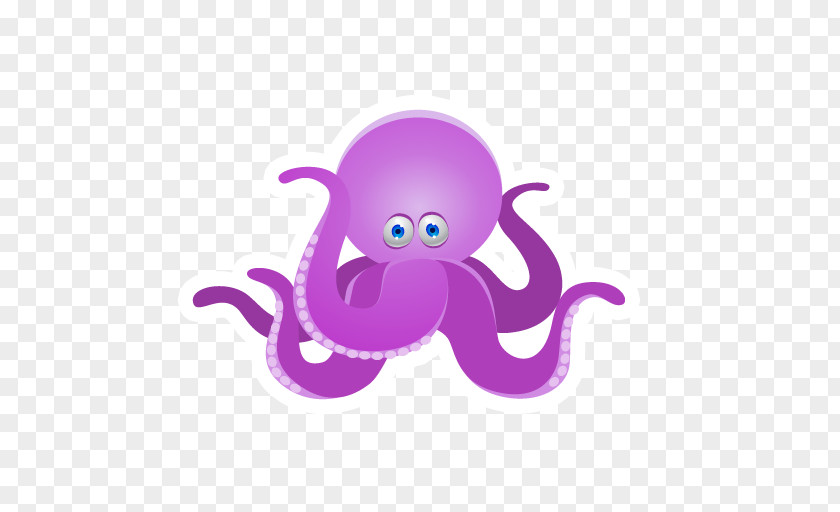 Purple Octopus Mulberry Clip Art PNG