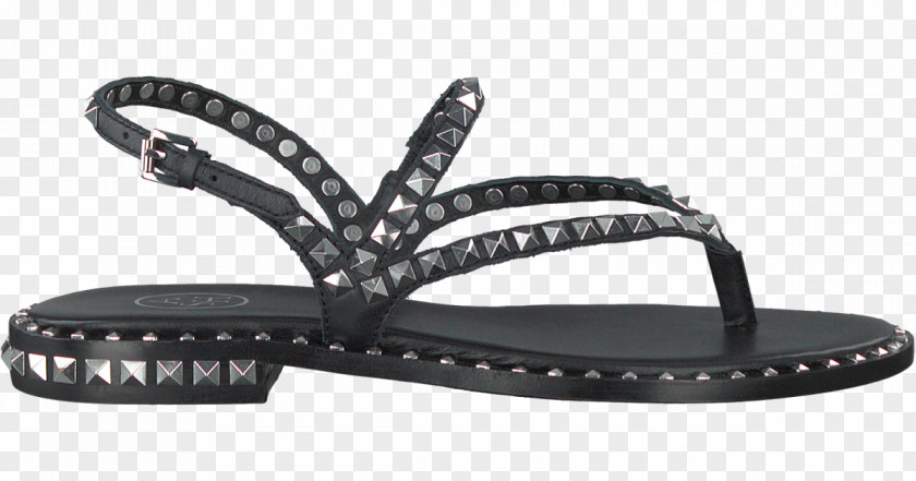 Sandal Shoe Black Slide Sneakers PNG