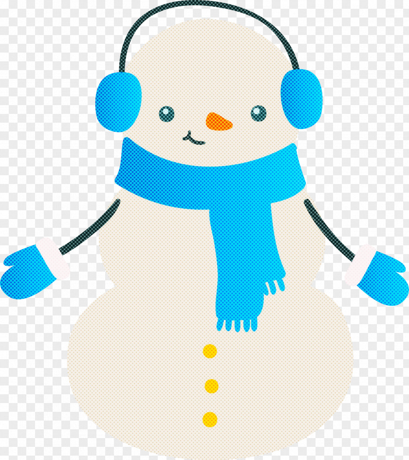 Snowman Winter Christmas PNG
