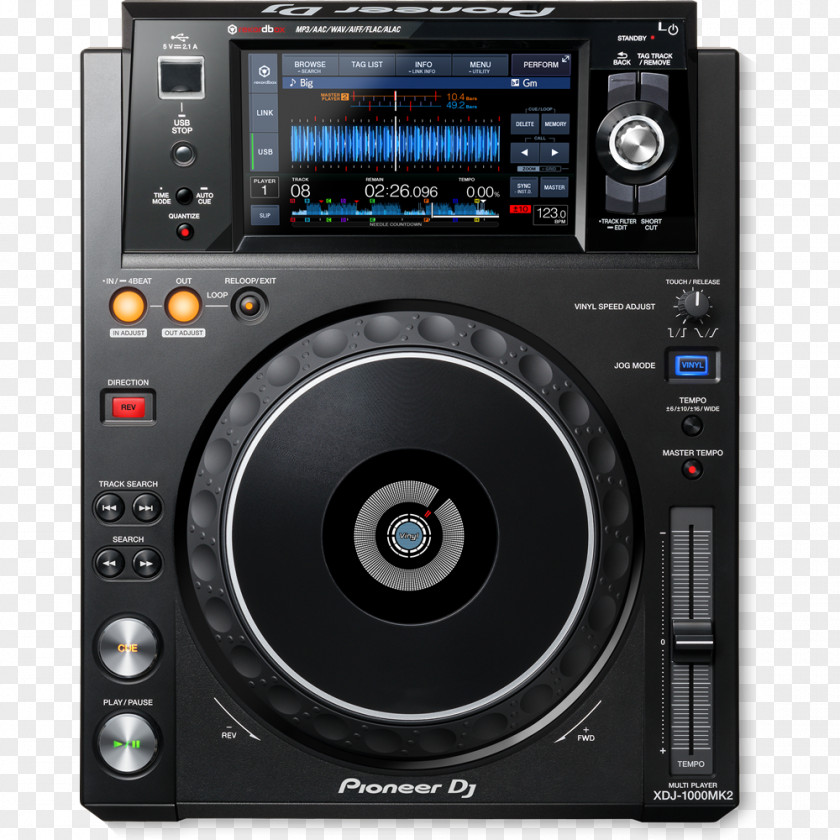Tech House Pioneer DJ DJM XDJ-1000 Audio CDJ PNG
