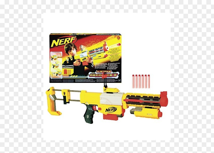 Toy Gun NERF N-Strike Recon CS-6 Blaster Ammunition PNG
