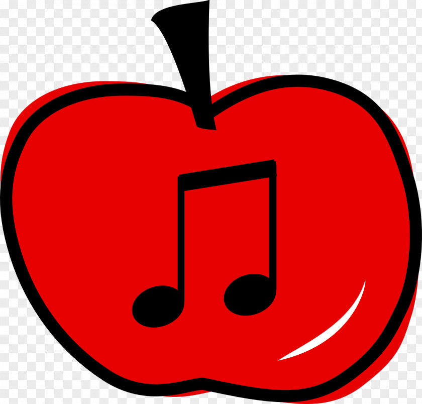 Apple Notes Musical Note Eighth Clip Art PNG