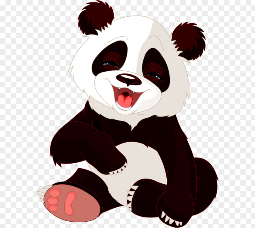 Baby Bear Giant Panda Clip Art Vector Graphics Illustration Image PNG