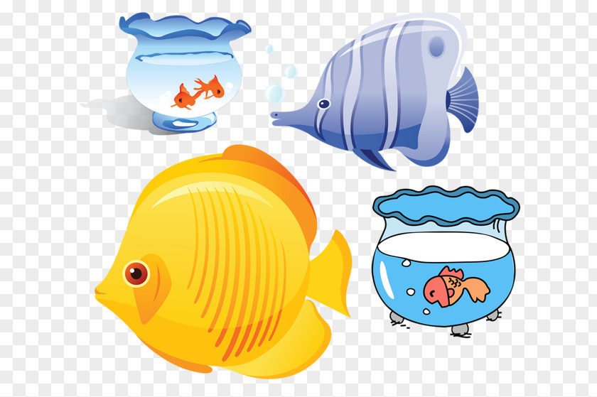 Cartoon Pet Fish Drawing Digital Image Clip Art PNG