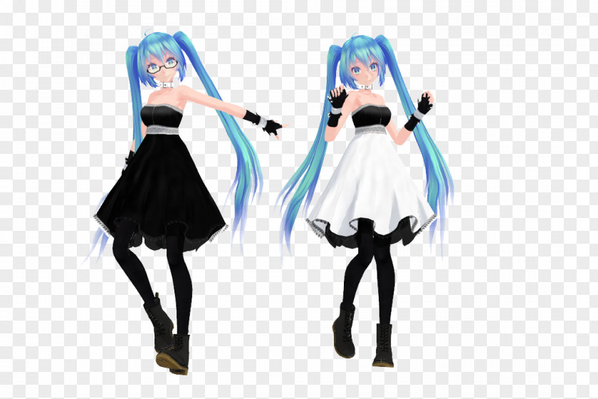 Hatsune Miku Costume MikuMikuDance Clothing Dress PNG