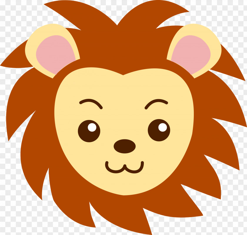 Head Cliparts Lion Cuteness Clip Art PNG