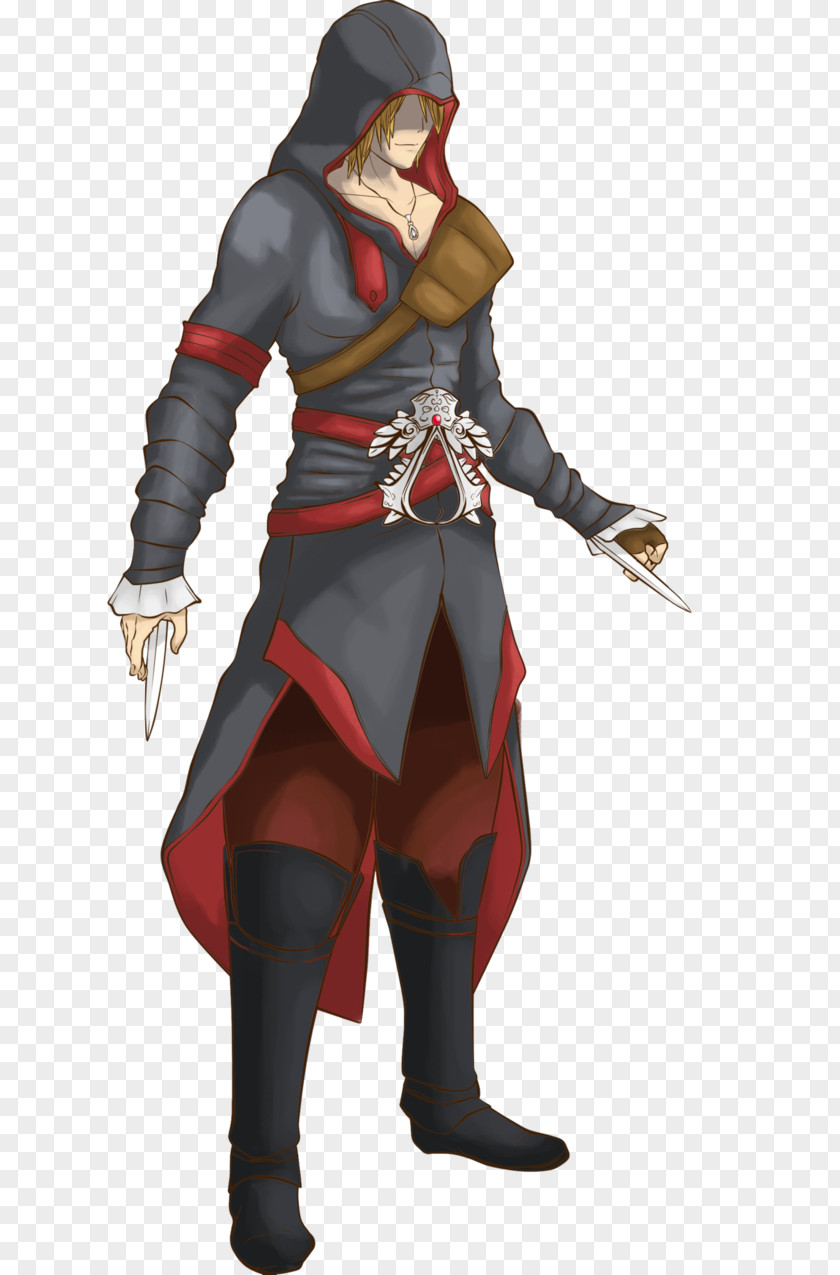 Knight Costume Character PNG