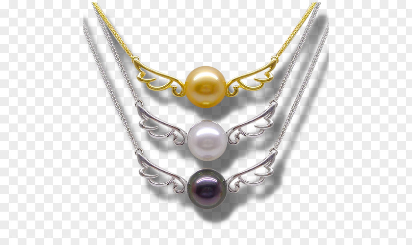 Necklace Pearl Amethyst Purple Material PNG