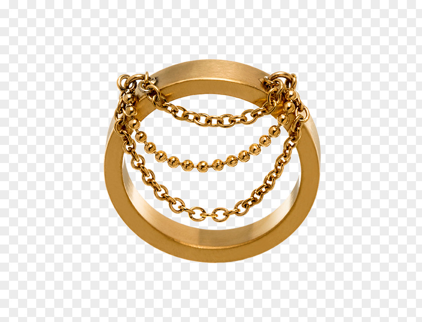 Ring Bracelet Draper Gold 01504 PNG