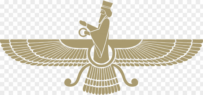 Symbol Persian Empire Iran Faravahar Zoroastrianism Fravashi PNG
