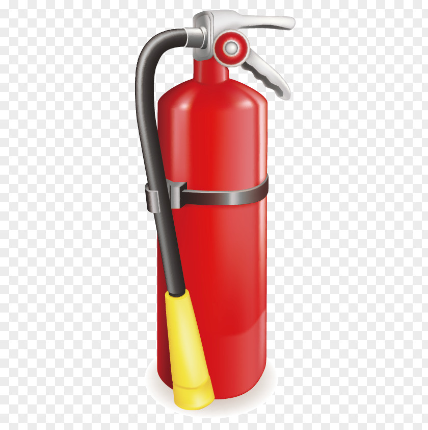 Vector Fire Extinguisher Firefighting Firefighter Clip Art PNG