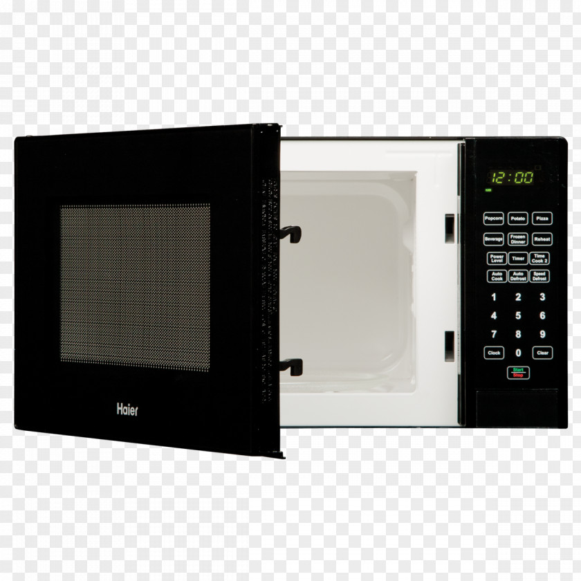 Haier Electrical Appliances Microwave Ovens 0.9 Cu Ft HMC920BE Convenience Cooking PNG