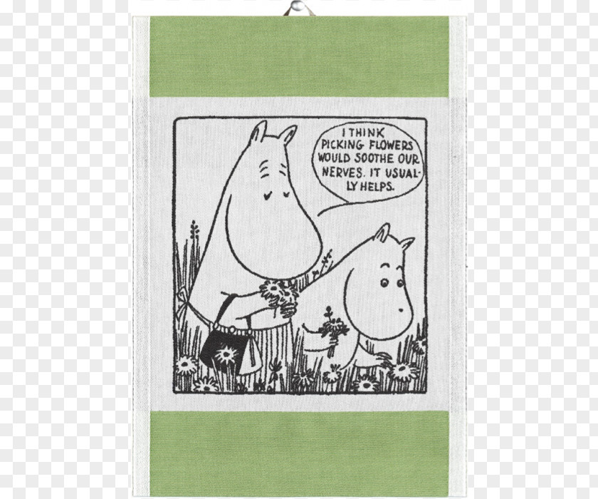 Moomin Towel Paper Moomins Stinky Arabia PNG