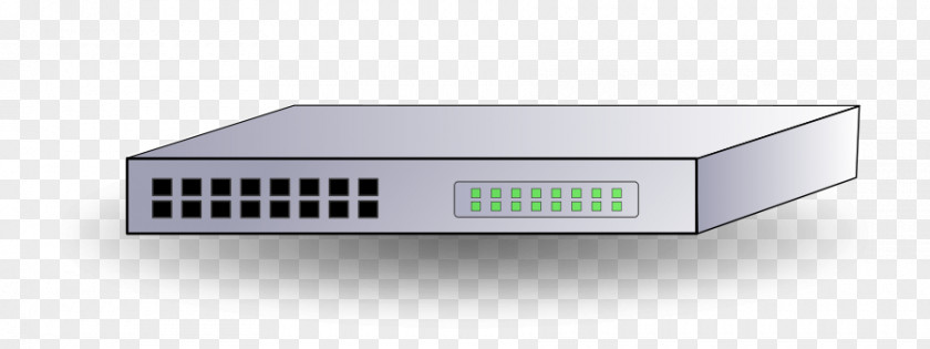Network Equipment Cliparts Ethernet Hub Switch Computer Clip Art PNG