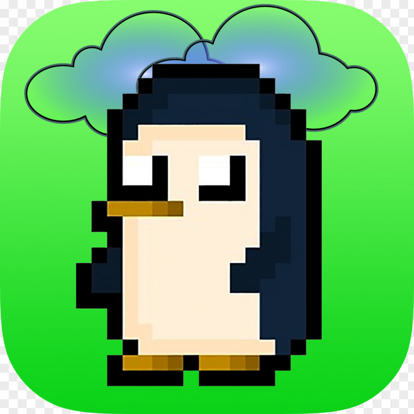 Pixel Penguin Art Drawing PNG