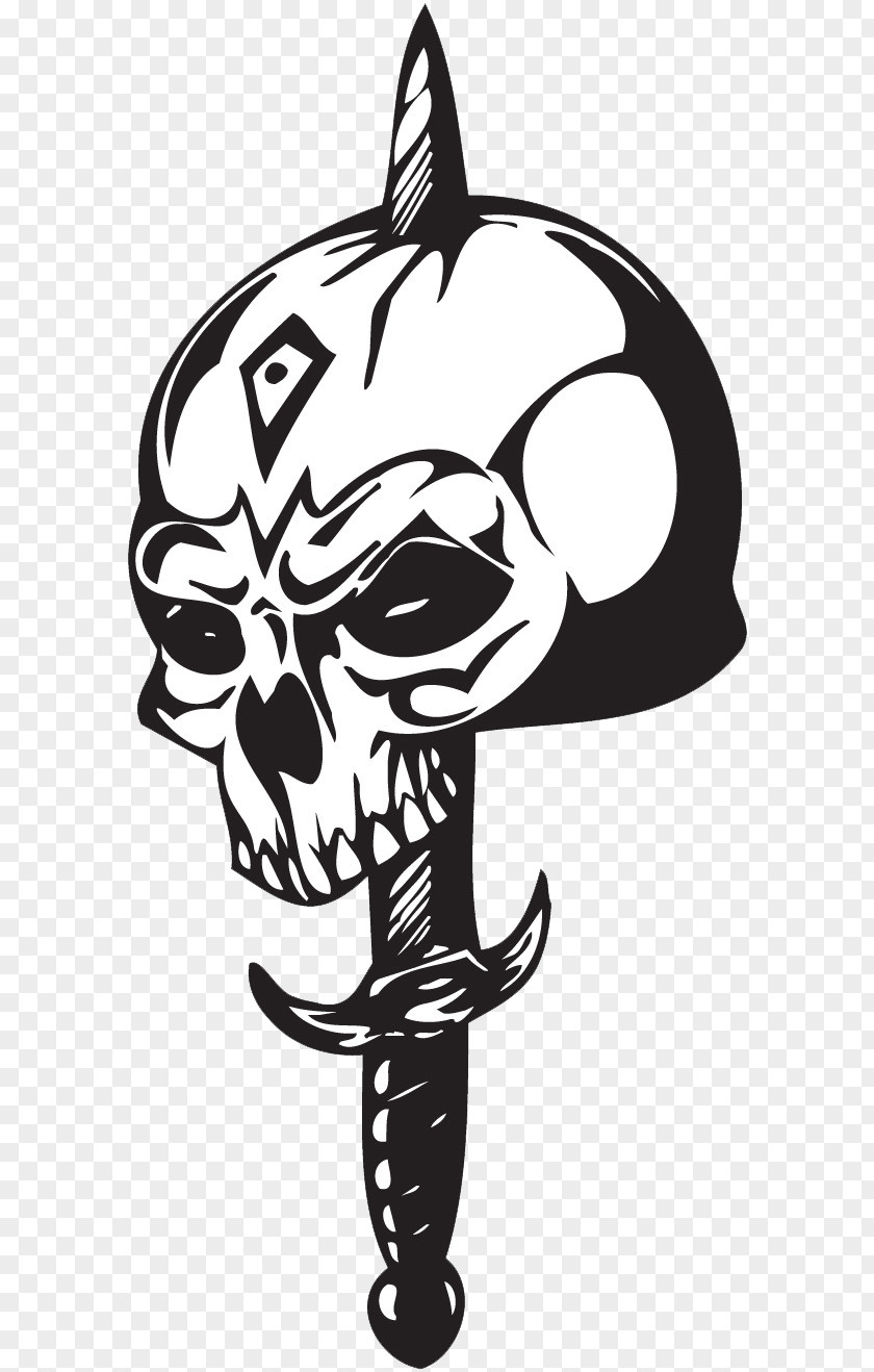 Skull Styxx Sword Of Darkness Dark-Hunter The League Series Tattoo PNG