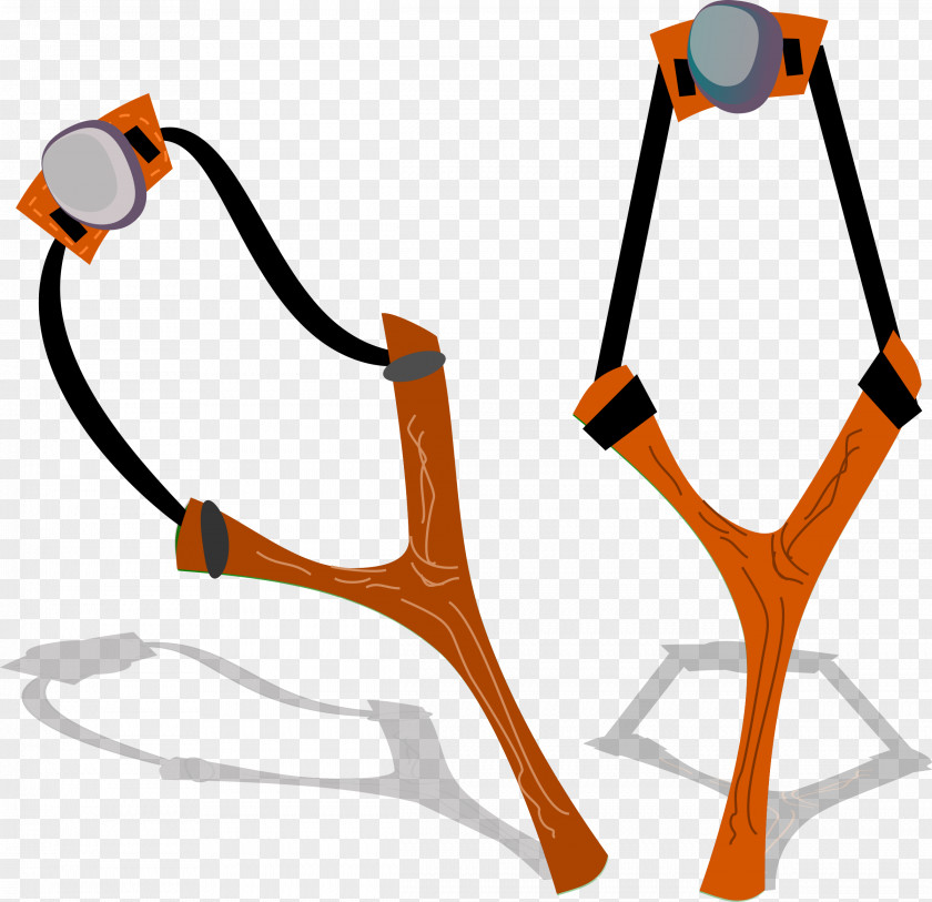 Sling Slingshot Clip Art Openclipart Image PNG