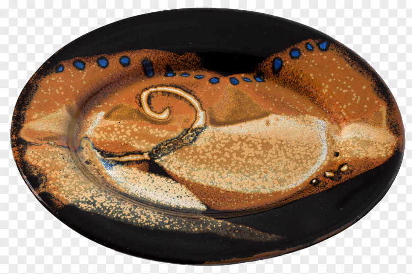 Pottery Plate Platter Spoon Crock PNG