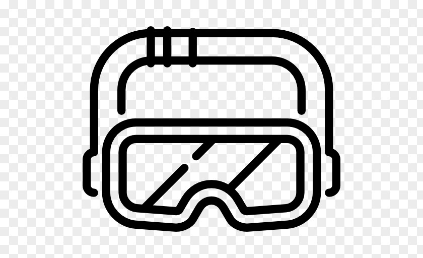 Skiing Sport Goggles PNG