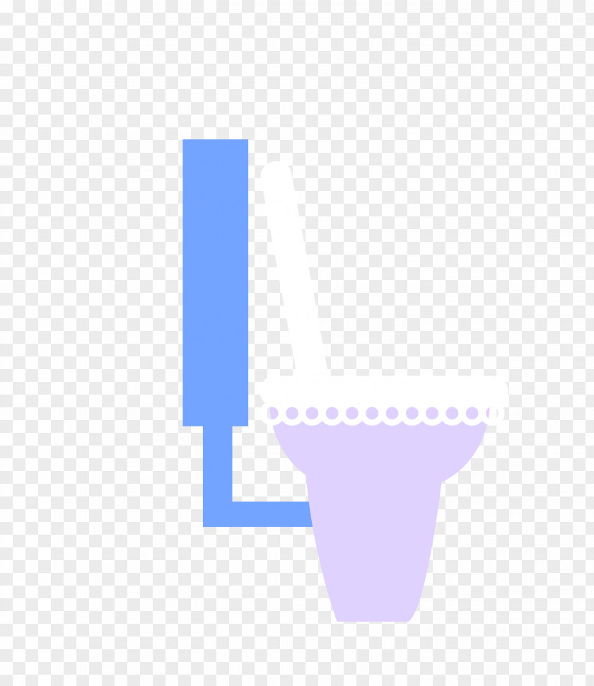 Vector Lavender Toilet Line Angle Point PNG