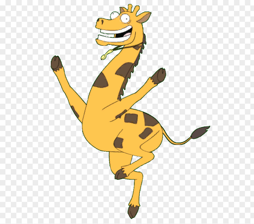 Yellow Bunny Giraffe Animation Glenn Quagmire Dance PNG