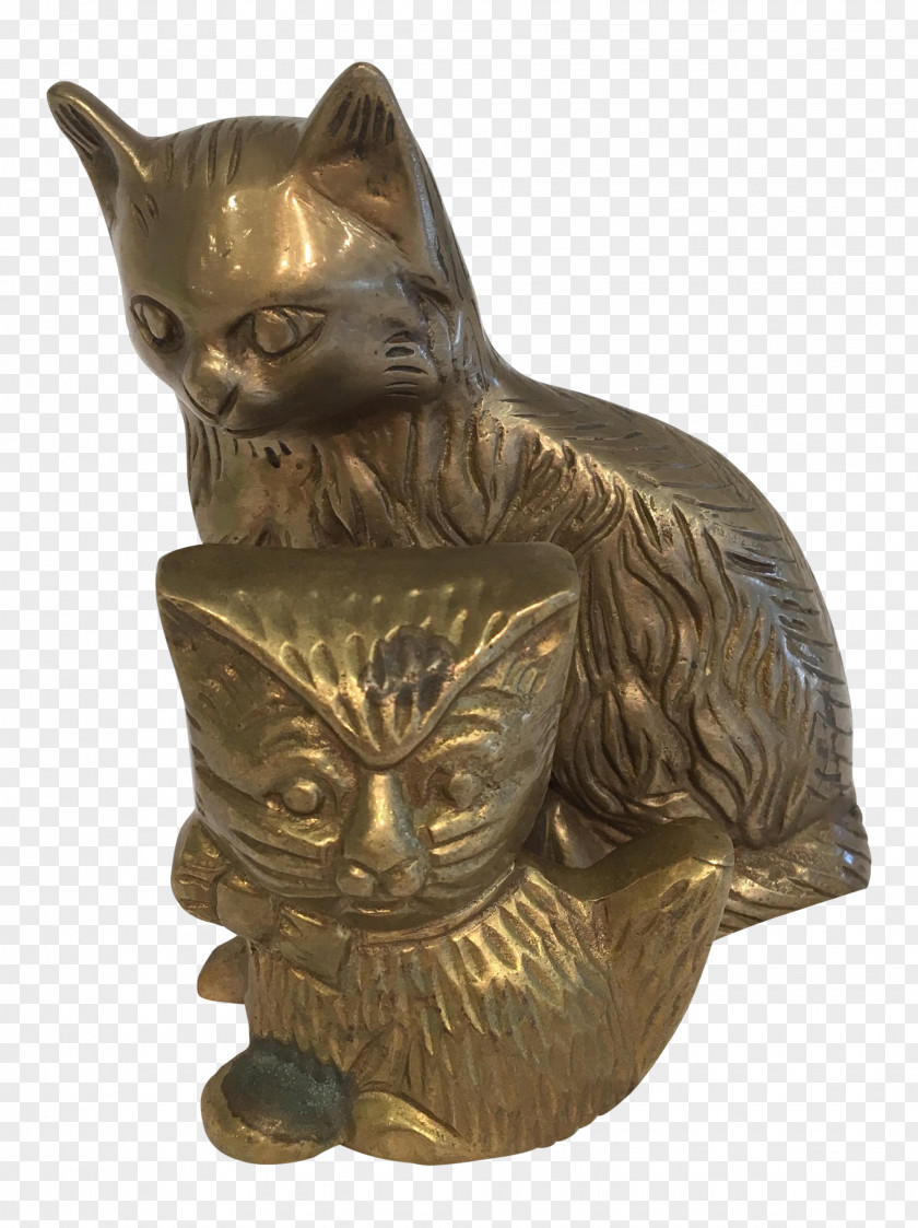 Cat Whiskers Bronze Sculpture PNG