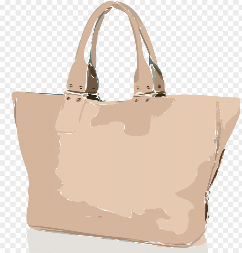 Handbag Leather Tan Tote Bag PNG